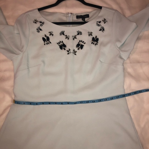 Banana Republic Embellished Dress Size 14P - Picture 4 of 12
